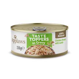 Applaws Taste Toppers i Gravy Våtfoder med Kycklingbröst & Lamm 156g